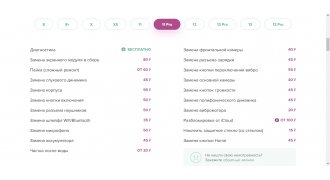 Ремонт айфонов (Landing Page)